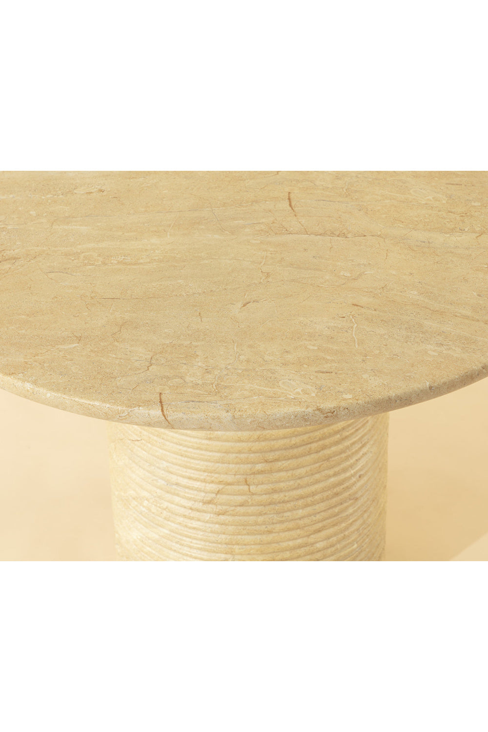 Modern European furniture - Round Indoor/Outdoor Marble Effect Dining Table - www.oroa.com