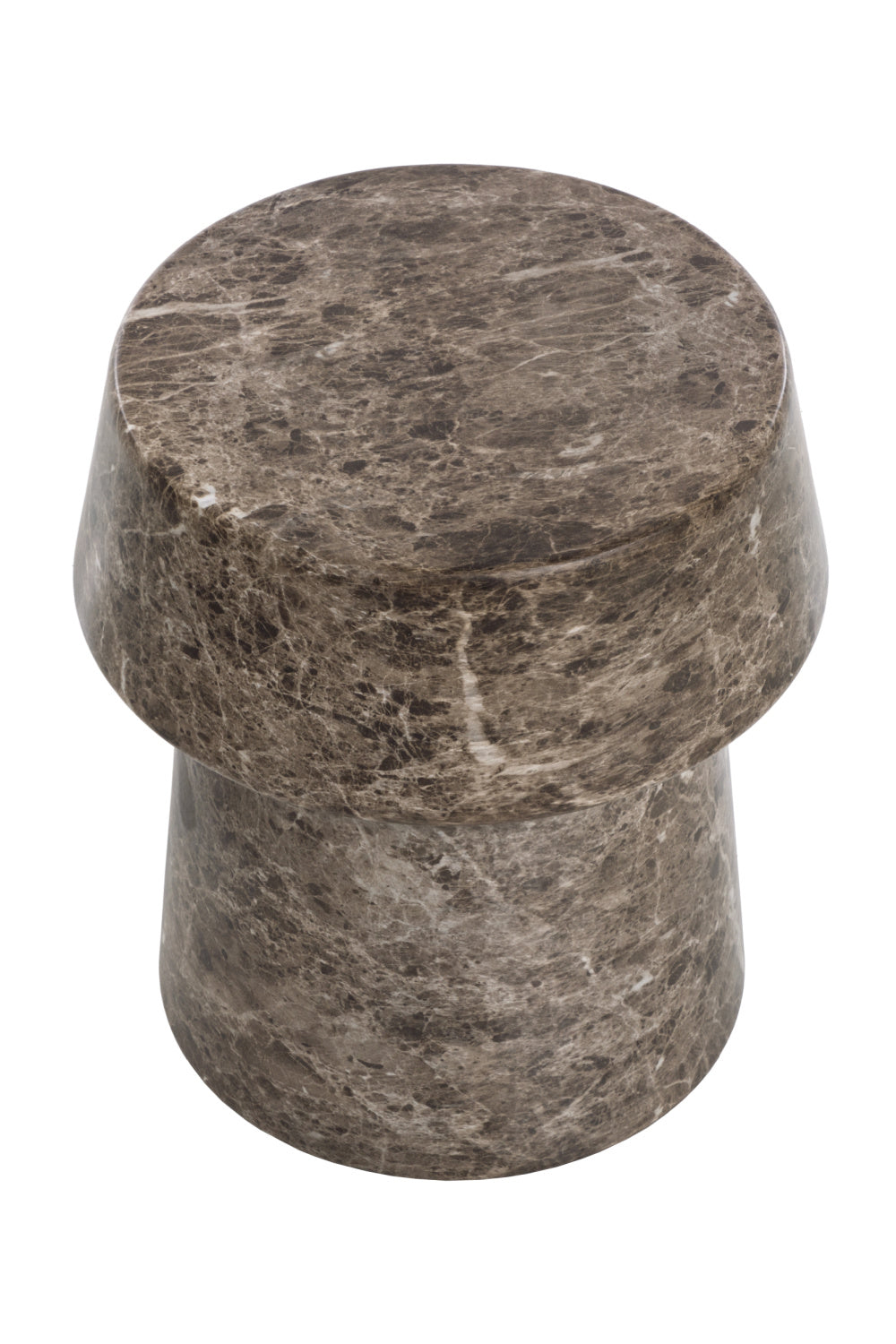 Marble Look Indoor/Outdoor End Table by Splendido Brie Side Table, alternate view 24