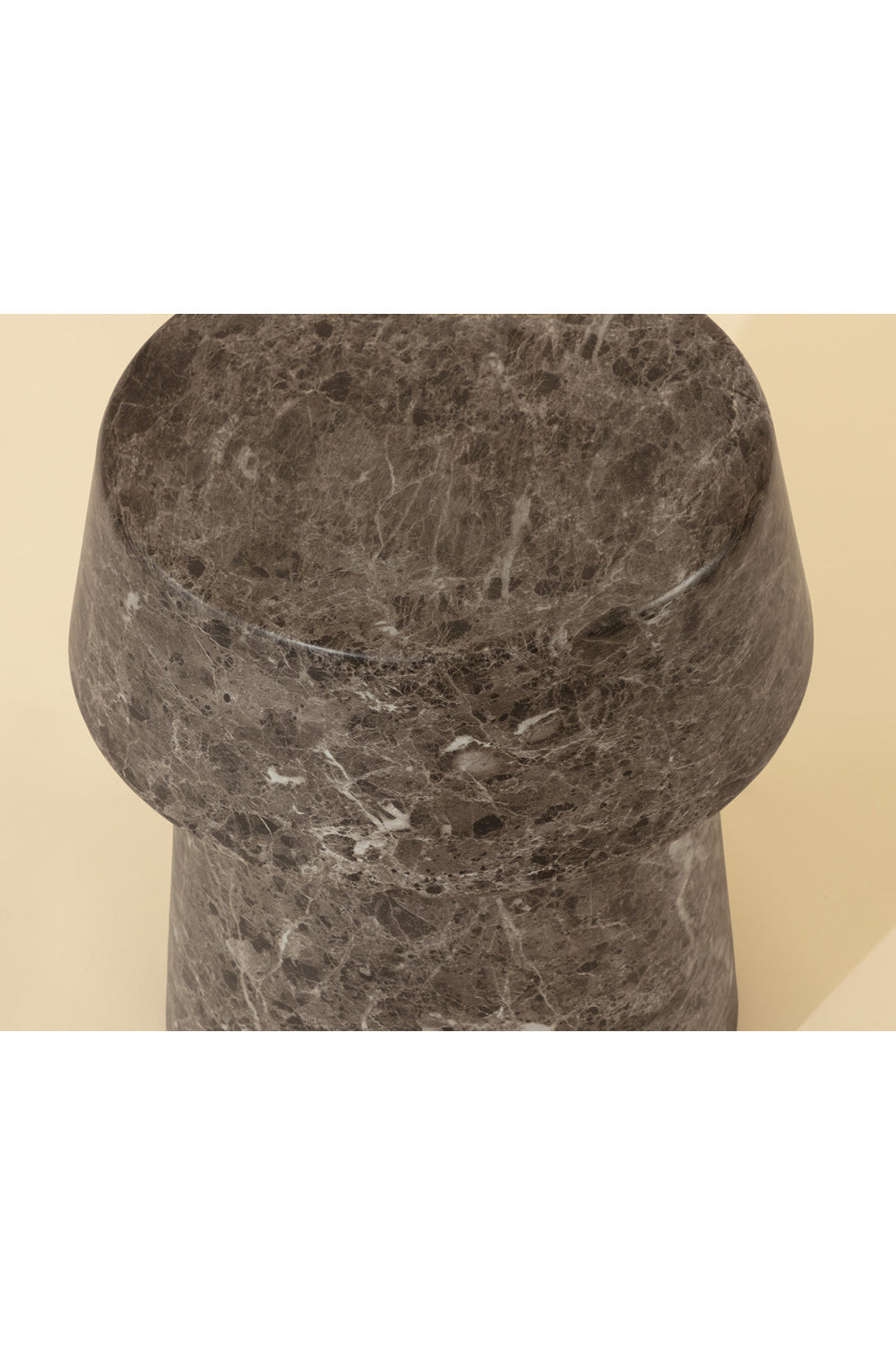 Marble Look Indoor/Outdoor End Table by Splendido Brie Side Table, alternate view 28