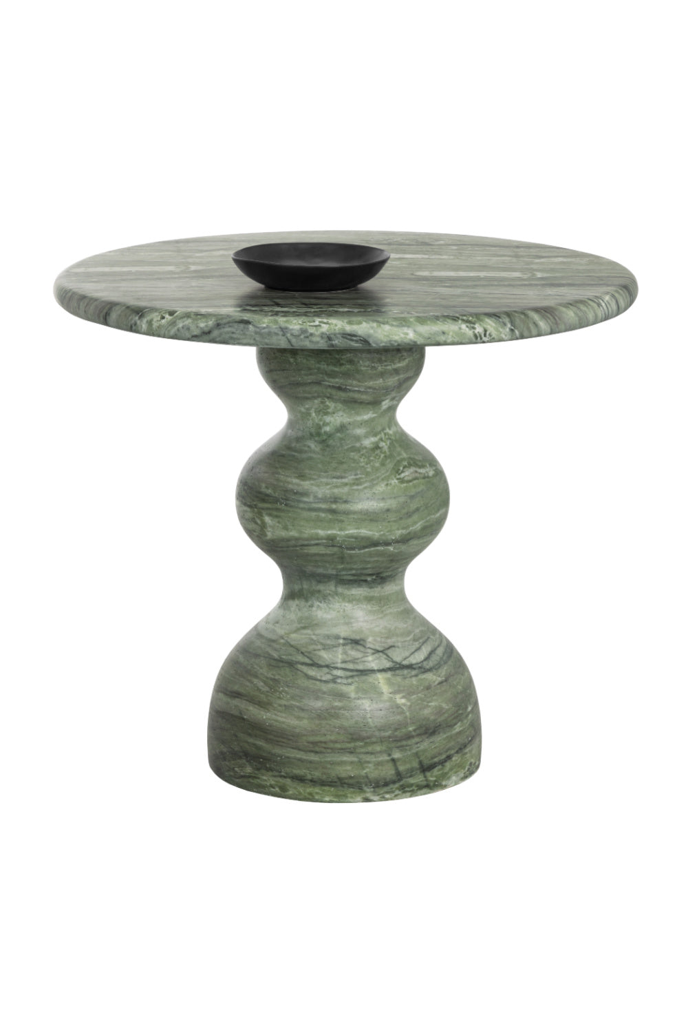 Marble-Look Indoor/Outdoor Concrete Bistro Table by Splendido Raul Outdoor Dining Table, alternate view 13
