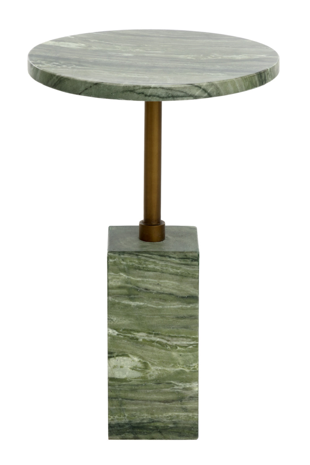 Marble-Look Indoor/Outdoor End Table by Splendido Mizani Outdoor Side Table
