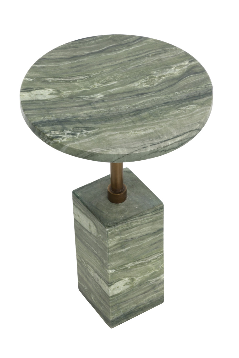 Marble-Look Indoor/Outdoor End Table by Splendido Mizani Outdoor Side Table, alternate view 5