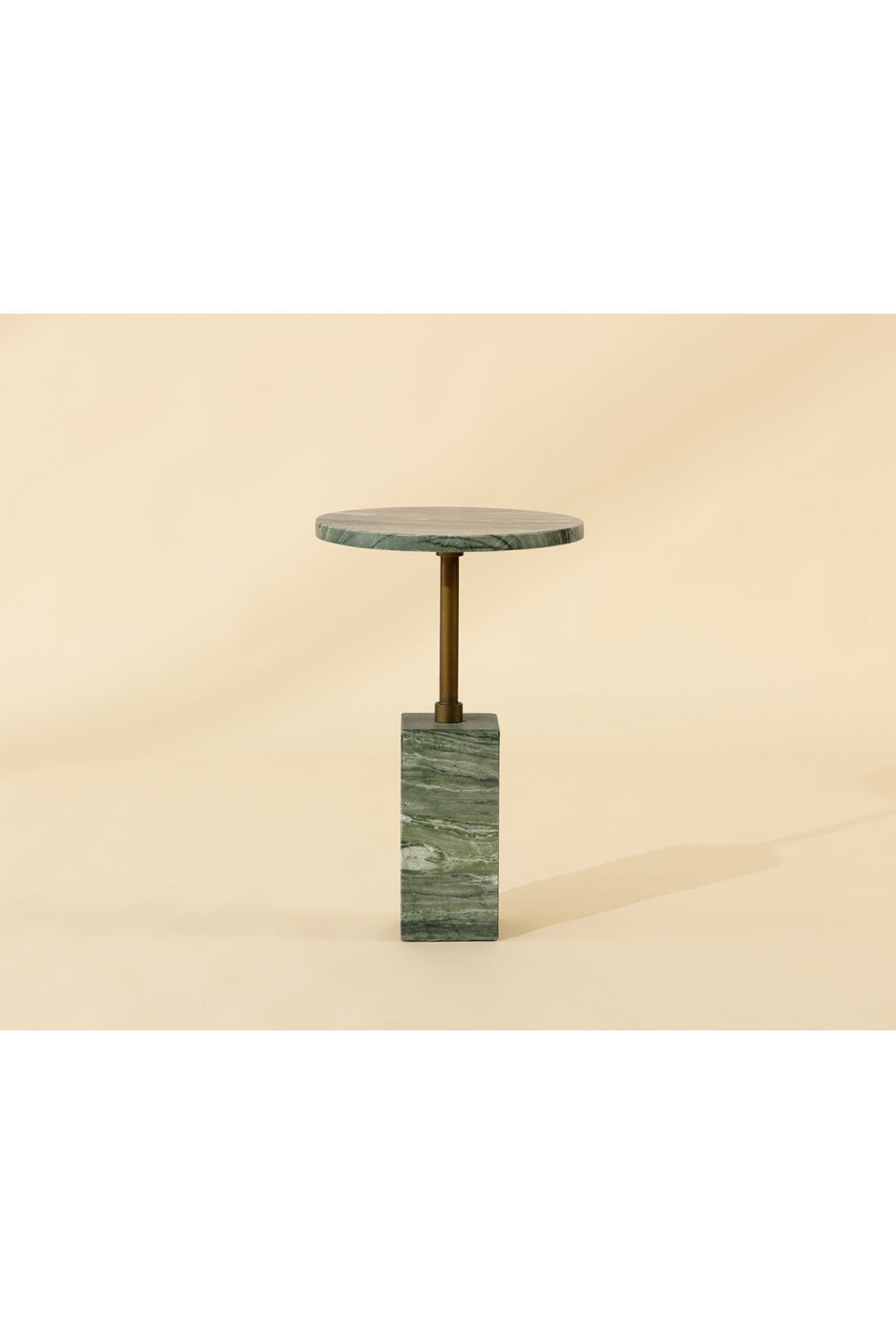 Marble-Look Indoor/Outdoor End Table by Splendido Mizani Outdoor Side Table, alternate view 7