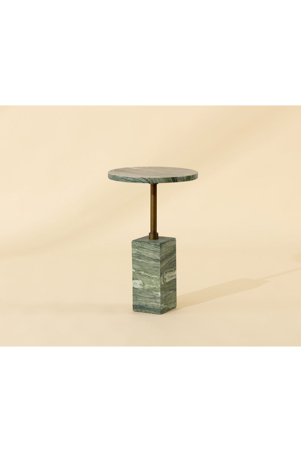 Marble-Look Indoor/Outdoor End Table by Splendido Mizani Outdoor Side Table, alternate view 8