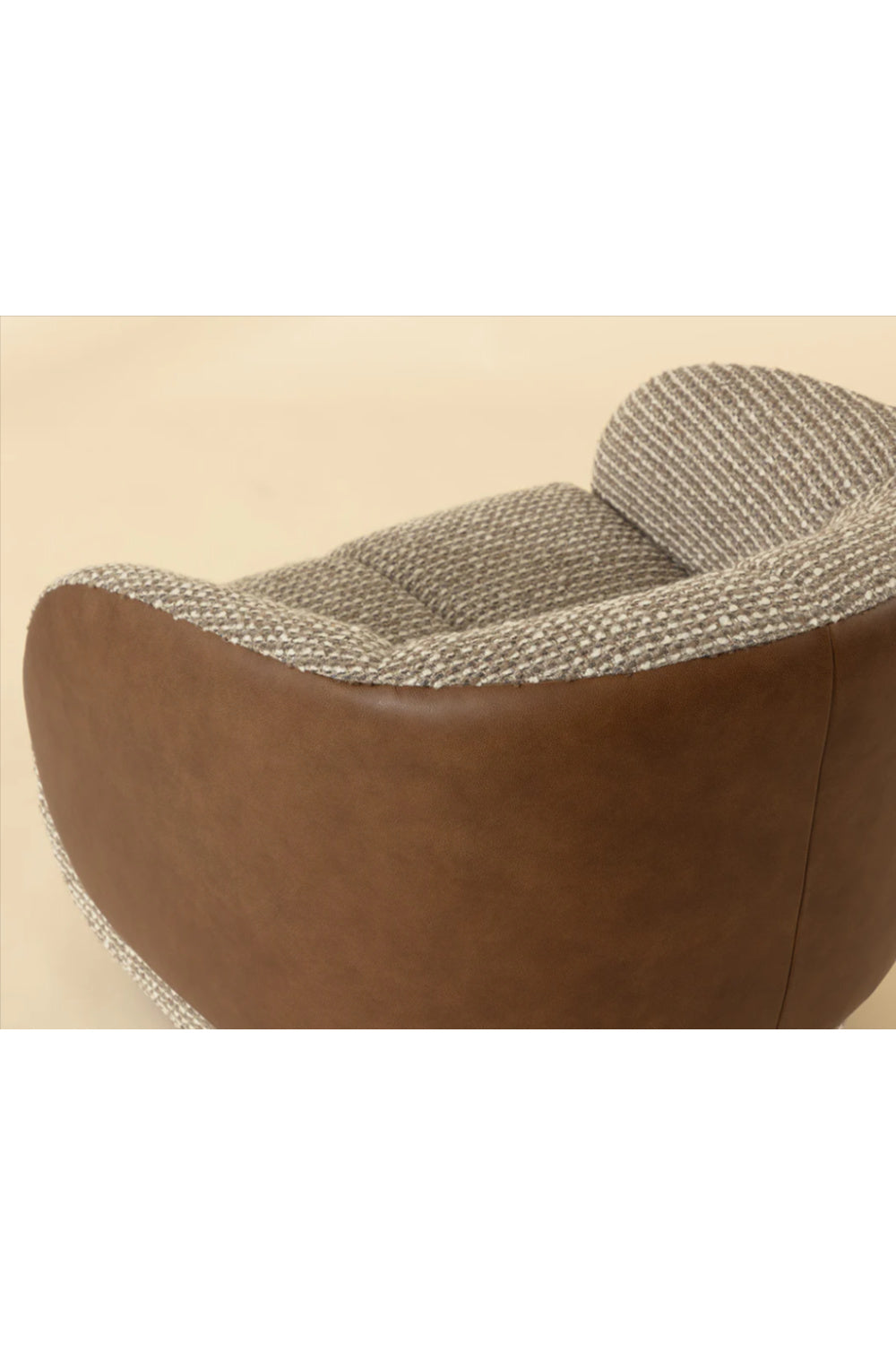 Boucle Swivel Lounge Chair by Splendido Camie Accent Chair, alternate view 9