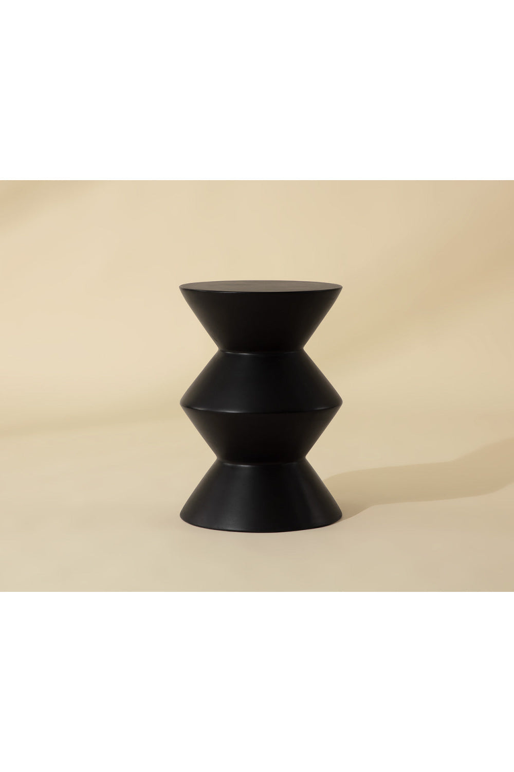 Layered Concrete Indoor/Outdoor End Table by Splendido Union Outdoor Side Table, alternate view 5
