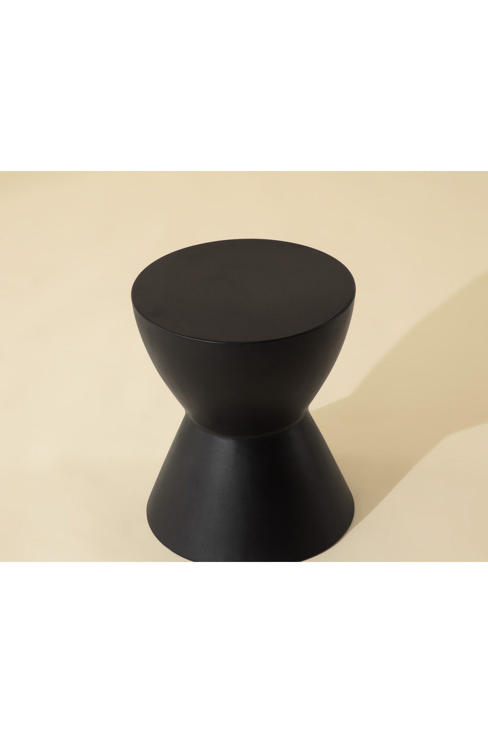 Hourglass Indoor/Outdoor End Table by Splendido Logan Side Table, alternate view 6