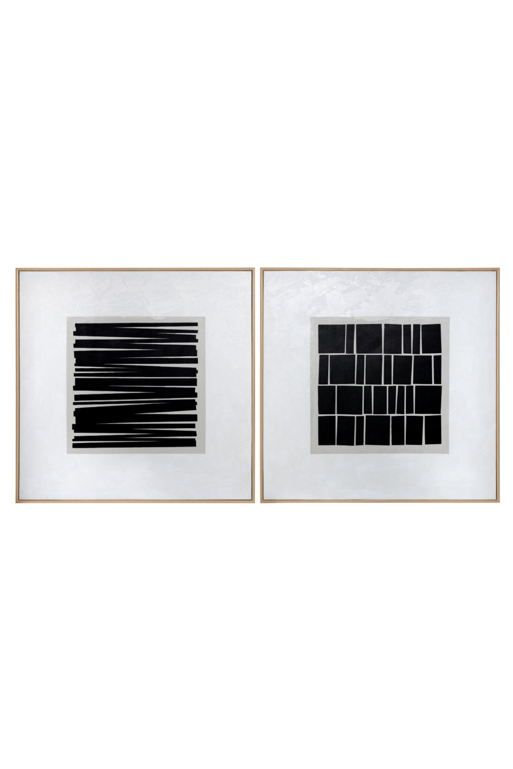 Contemporary Canvas Art Set (2) by Splendido Split Personality Art Print