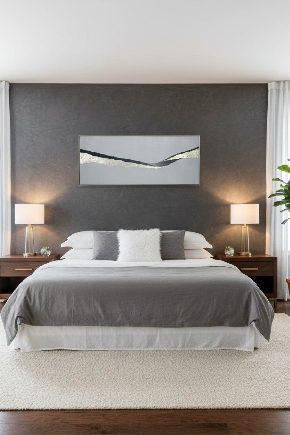 Abstract Linear Canvas Art by Splendido Frequency Art Print, alternate view 2