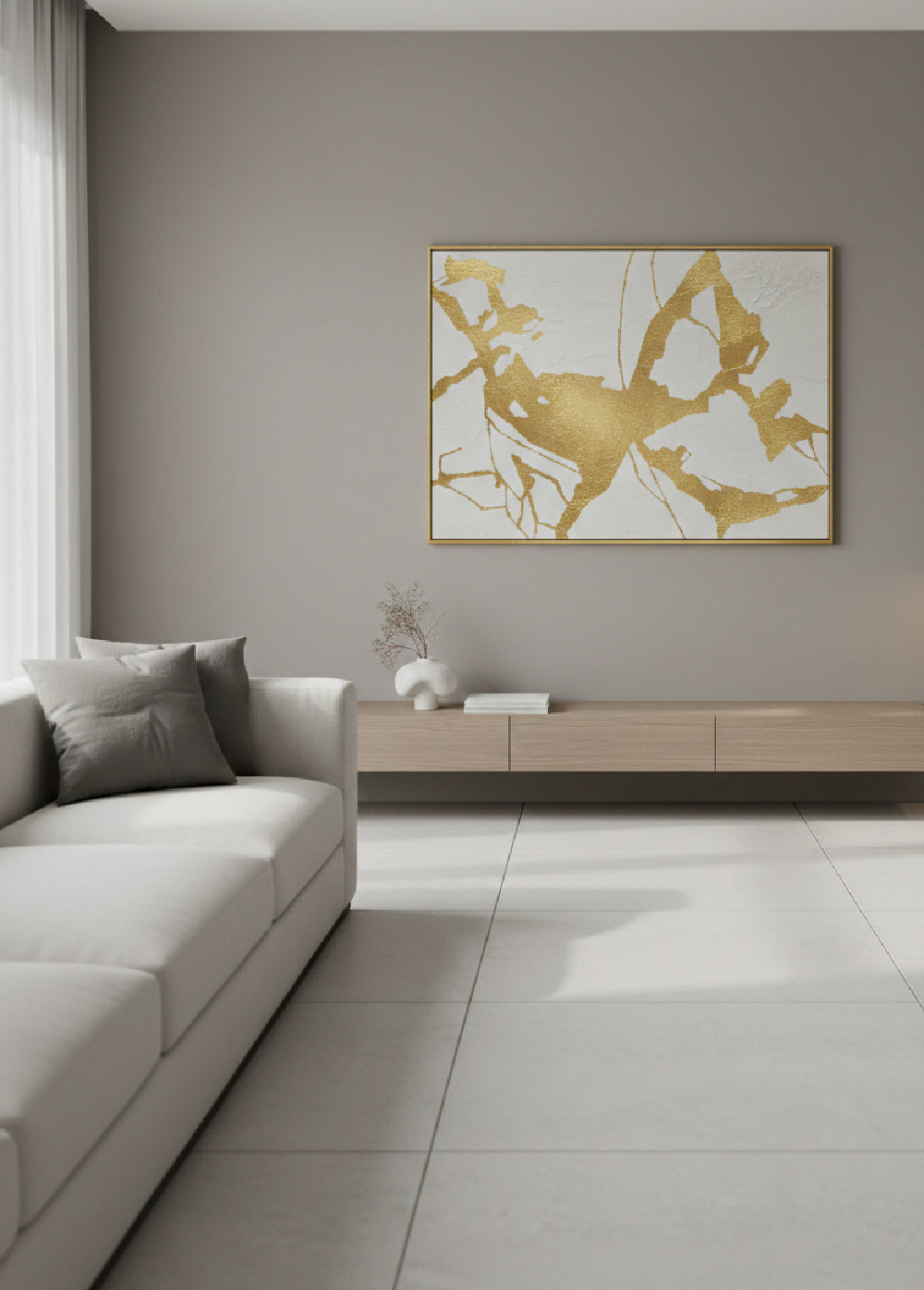 Abstract Linear Canvas Art by Splendido Fractured Fix Art Print, alternate view 2