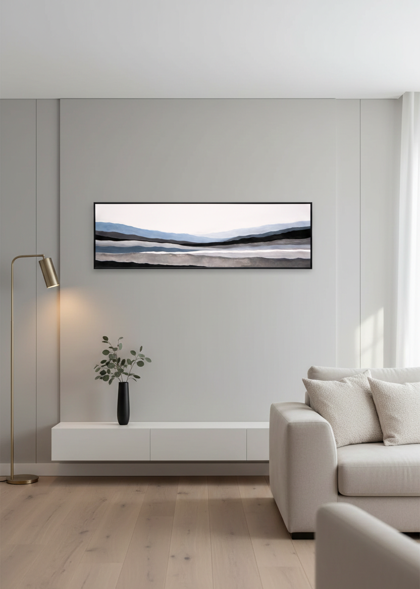 Panoramic Landscape Art by Splendido Mystic Art Print, alternate view 2