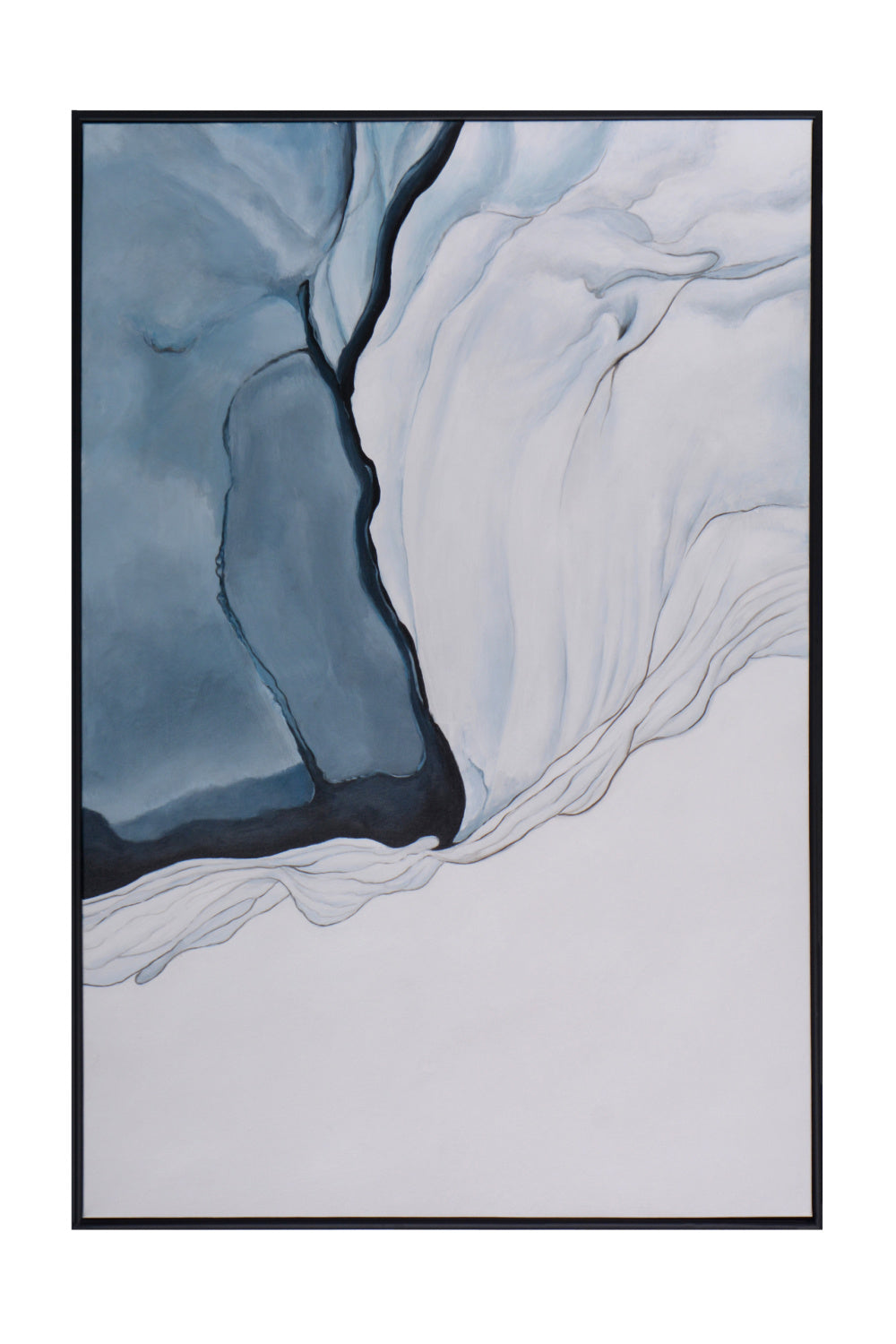 Urban Abstract Wall Art by Splendido Glacial Rock Art Print