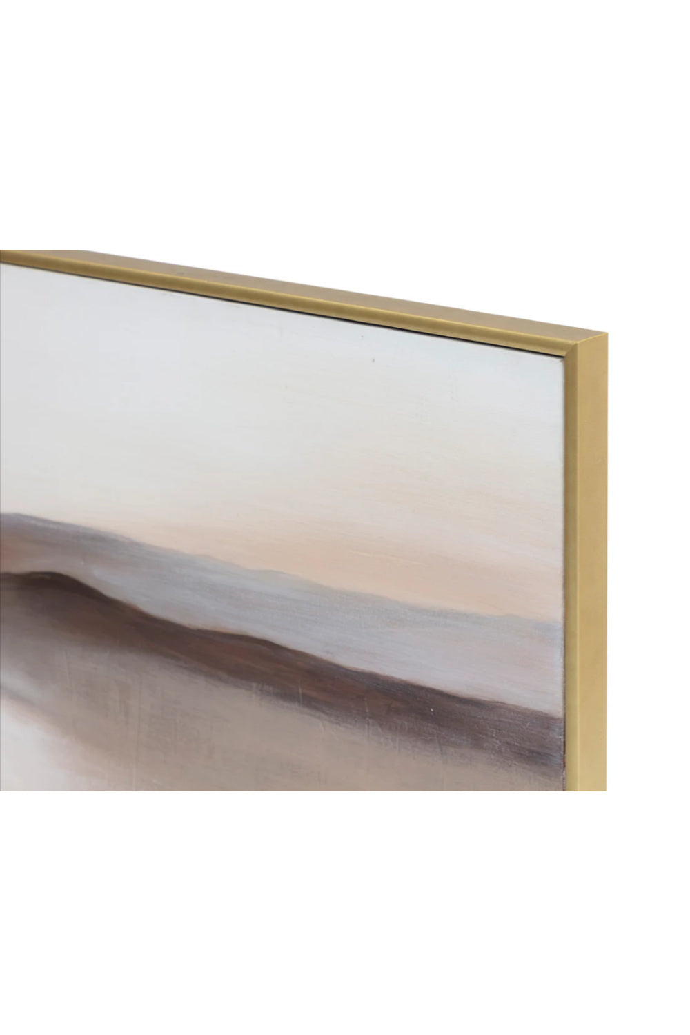 Brown Minimalist Landscape Art by Splendido Desert Sands Art Print, alternate view 3