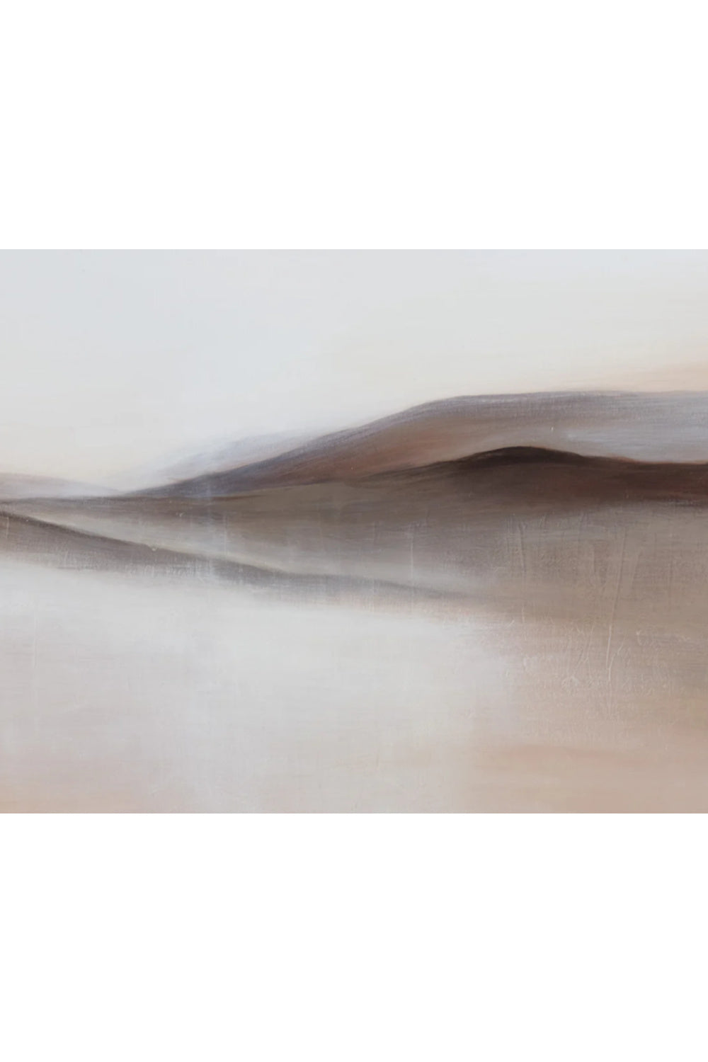 Brown Minimalist Landscape Art by Splendido Desert Sands Art Print, alternate view 4