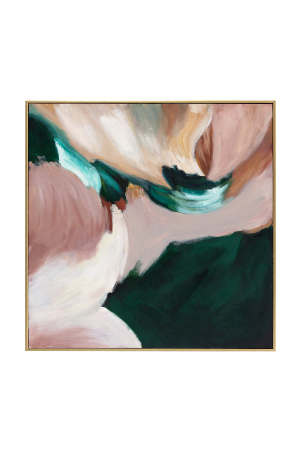 Pink and Green Diptych Art Set (2) by Splendido Wild Ones Art Print, alternate view 3