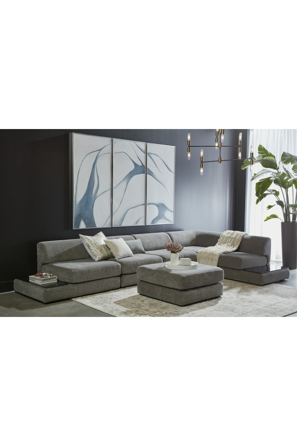 Triptych Abstract Wall Art Set (3) by Splendido Meditation Art Print, alternate view 9