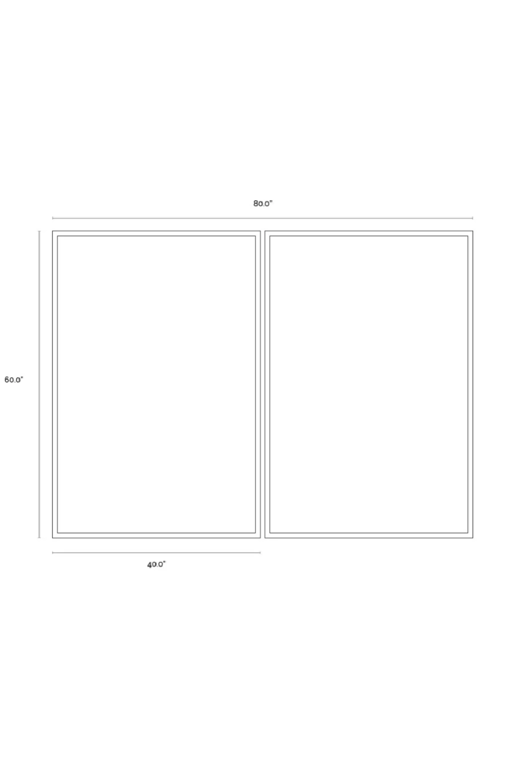 Modern Geometric Art Set (2) by Splendido Gold Abyss Art Print, alternate view 3