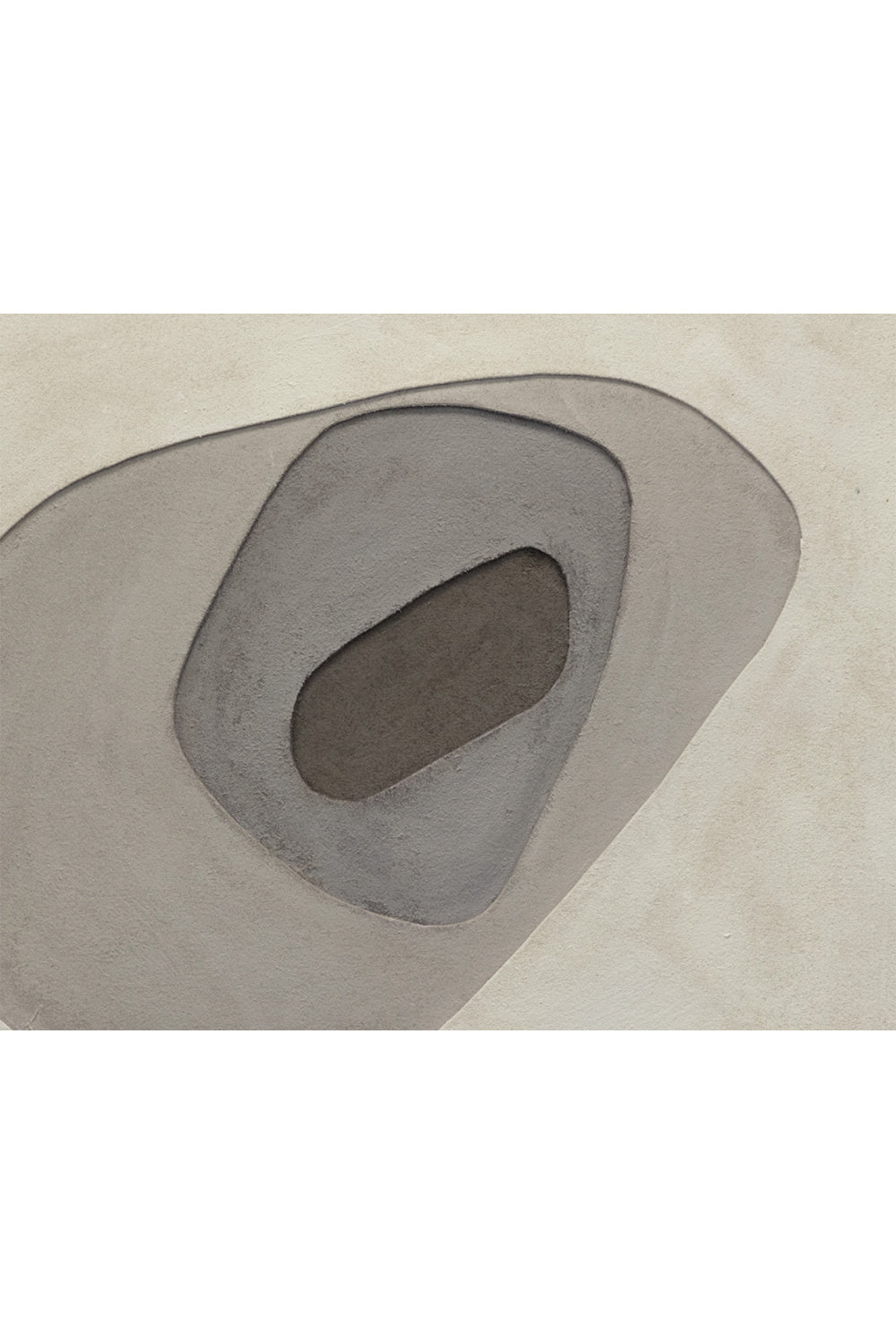 Taupe Abstract Art Set (3) by Splendido Zen Garden Art Print, alternate view 5
