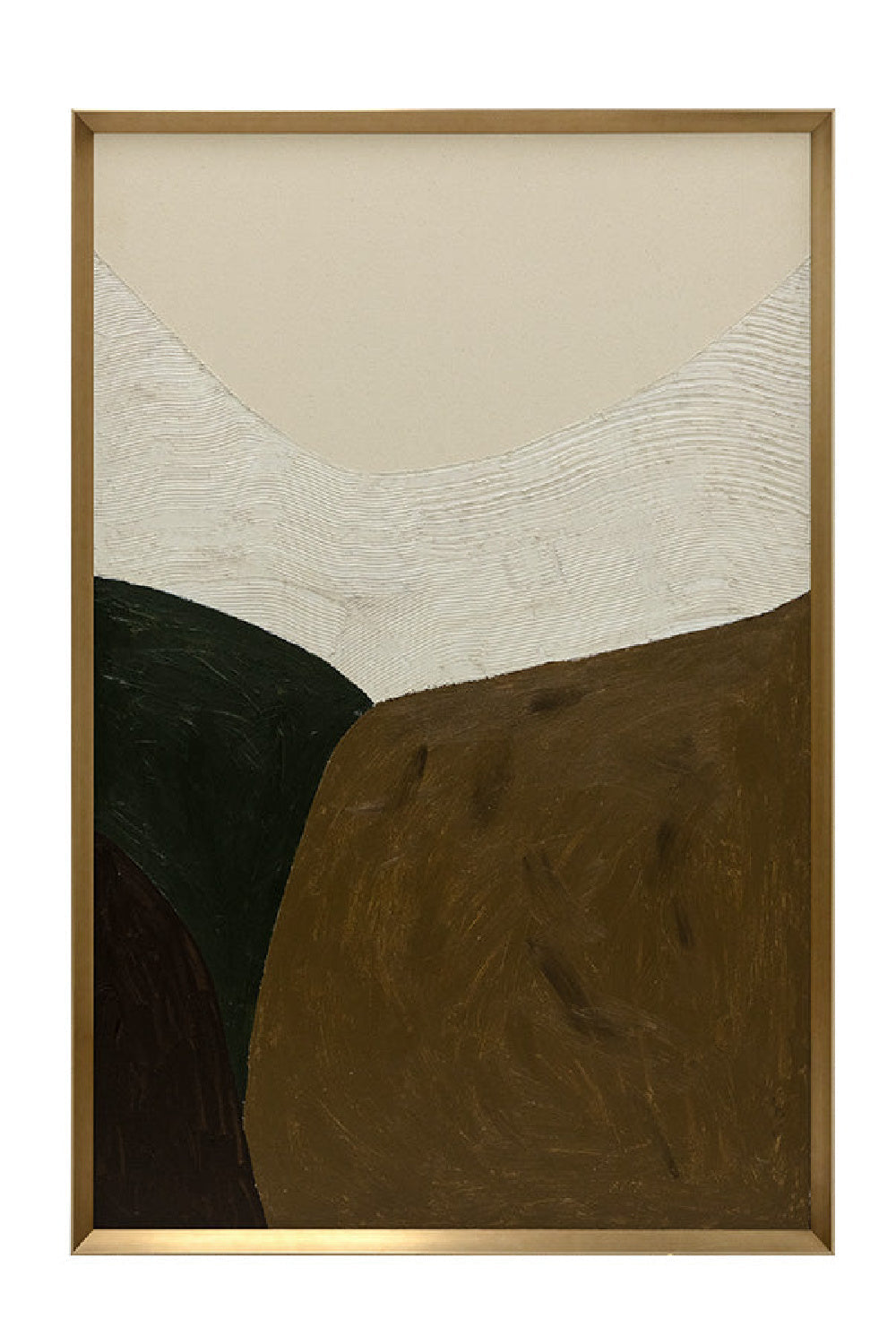 Earth-Toned Abstract Art by Splendido Road Trip Art Print