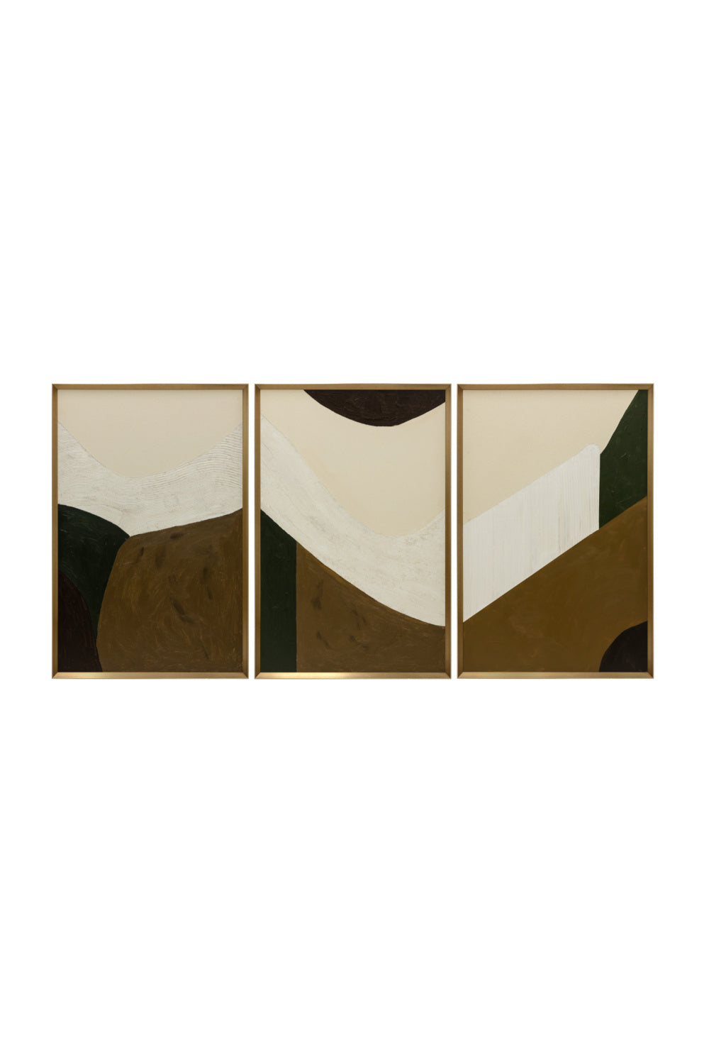 Earth-Toned Abstract Art by Splendido Road Trip Art Print, alternate view 14