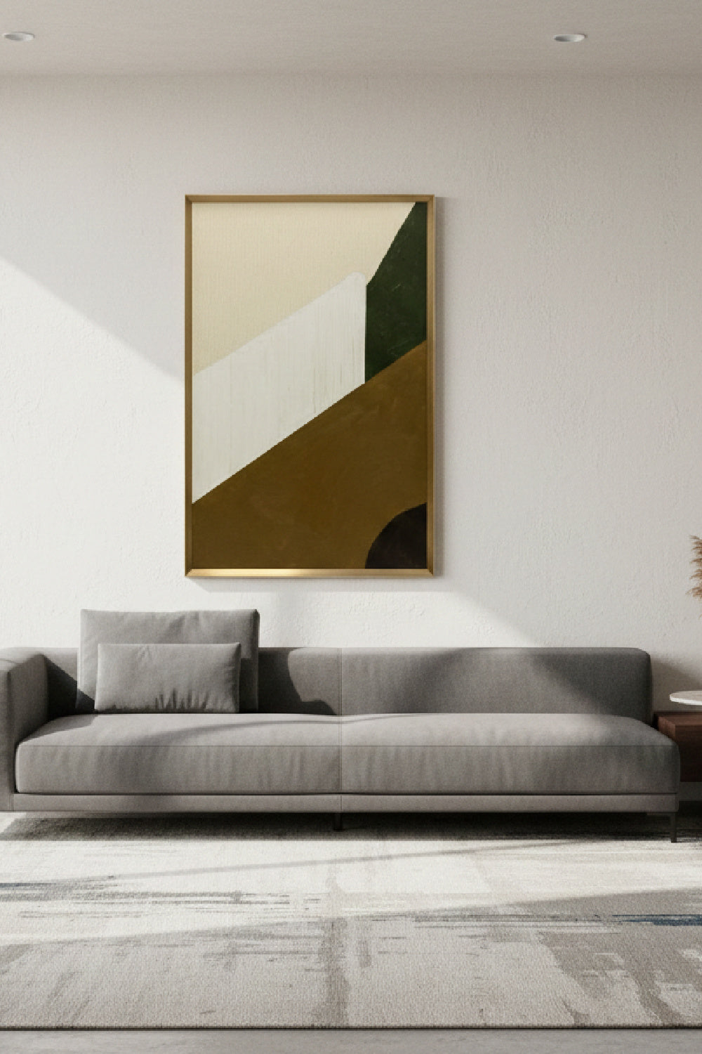 Modern European furniture - Earth-Toned Abstract Art - www.oroa.com