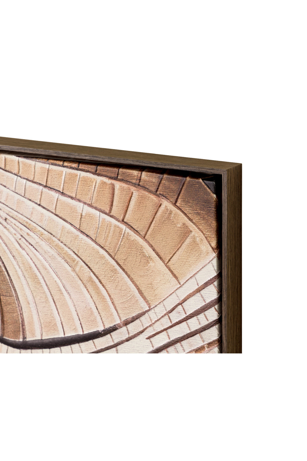 Brown Mosaic Wall Art by Splendido Turning Point Art Print, alternate view 10