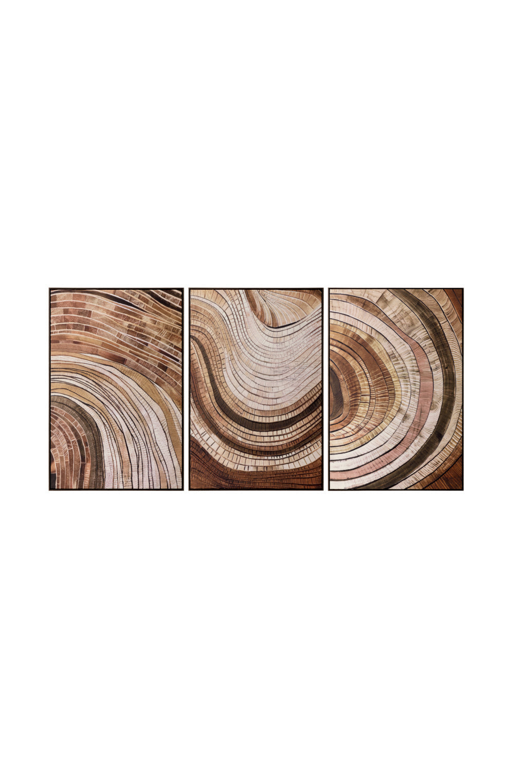 Brown Mosaic Wall Art by Splendido Turning Point Art Print, alternate view 9