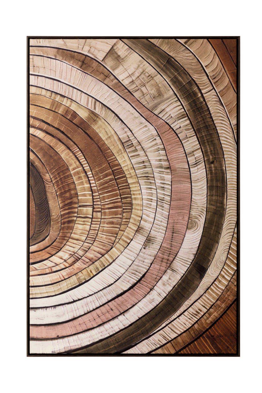 Brown Mosaic Wall Art by Splendido Turning Point Art Print, alternate view 12