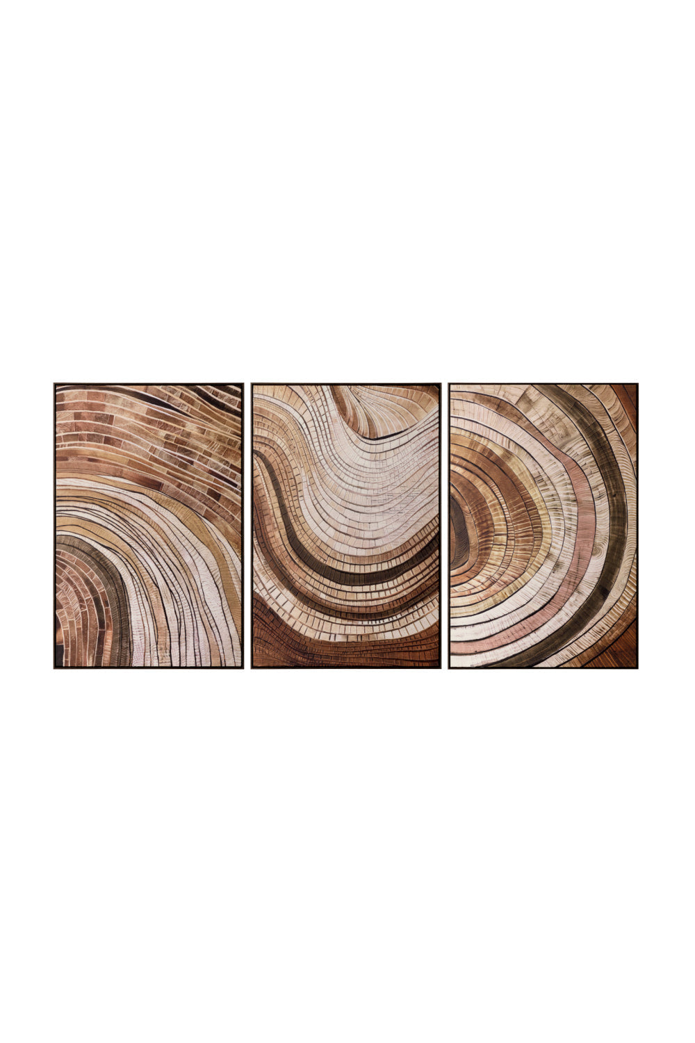 Brown Mosaic Wall Art by Splendido Turning Point Art Print, alternate view 14