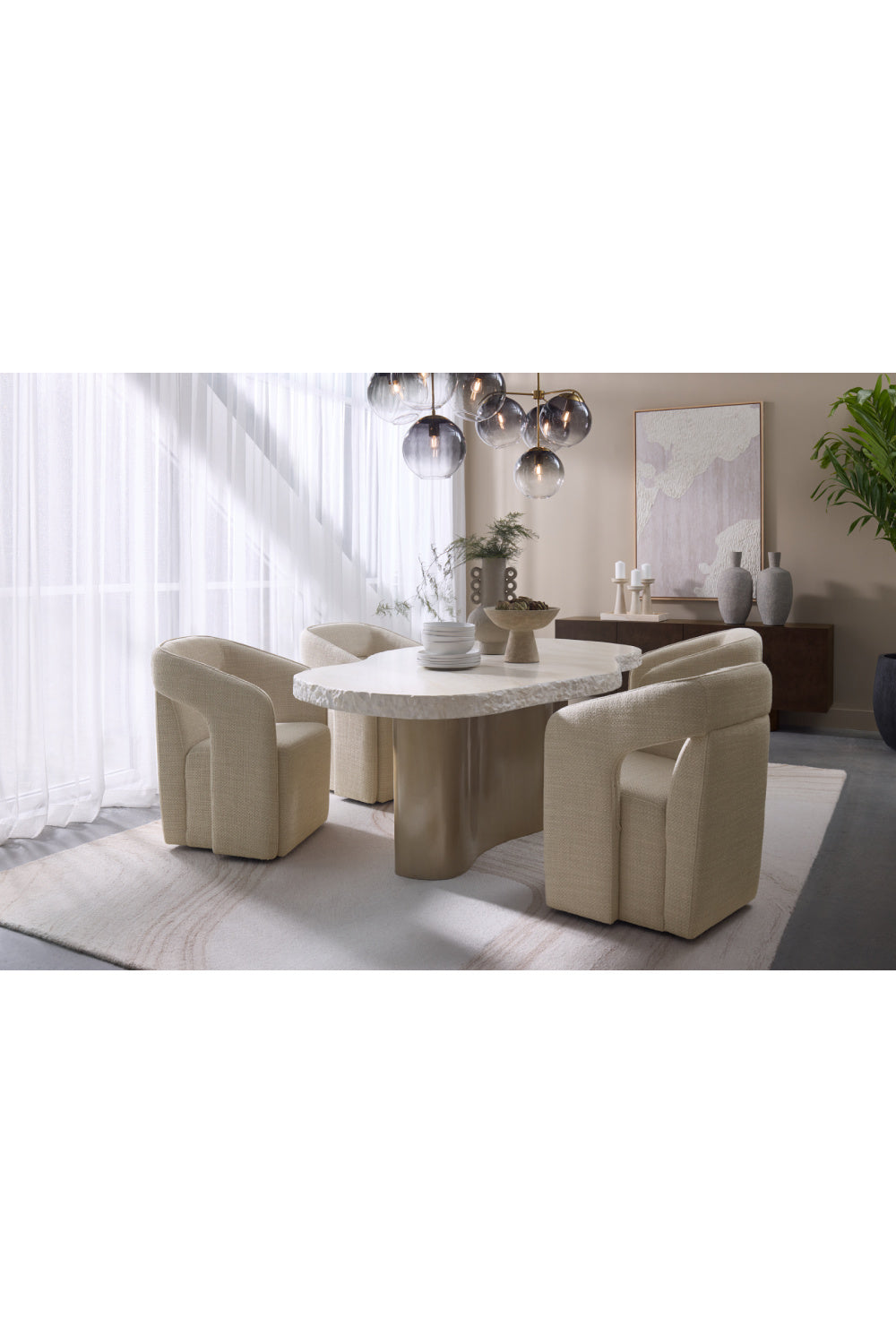 Modern European furniture - Minimalist Linear Abstract Wall Art Set (2) - www.oroa.com