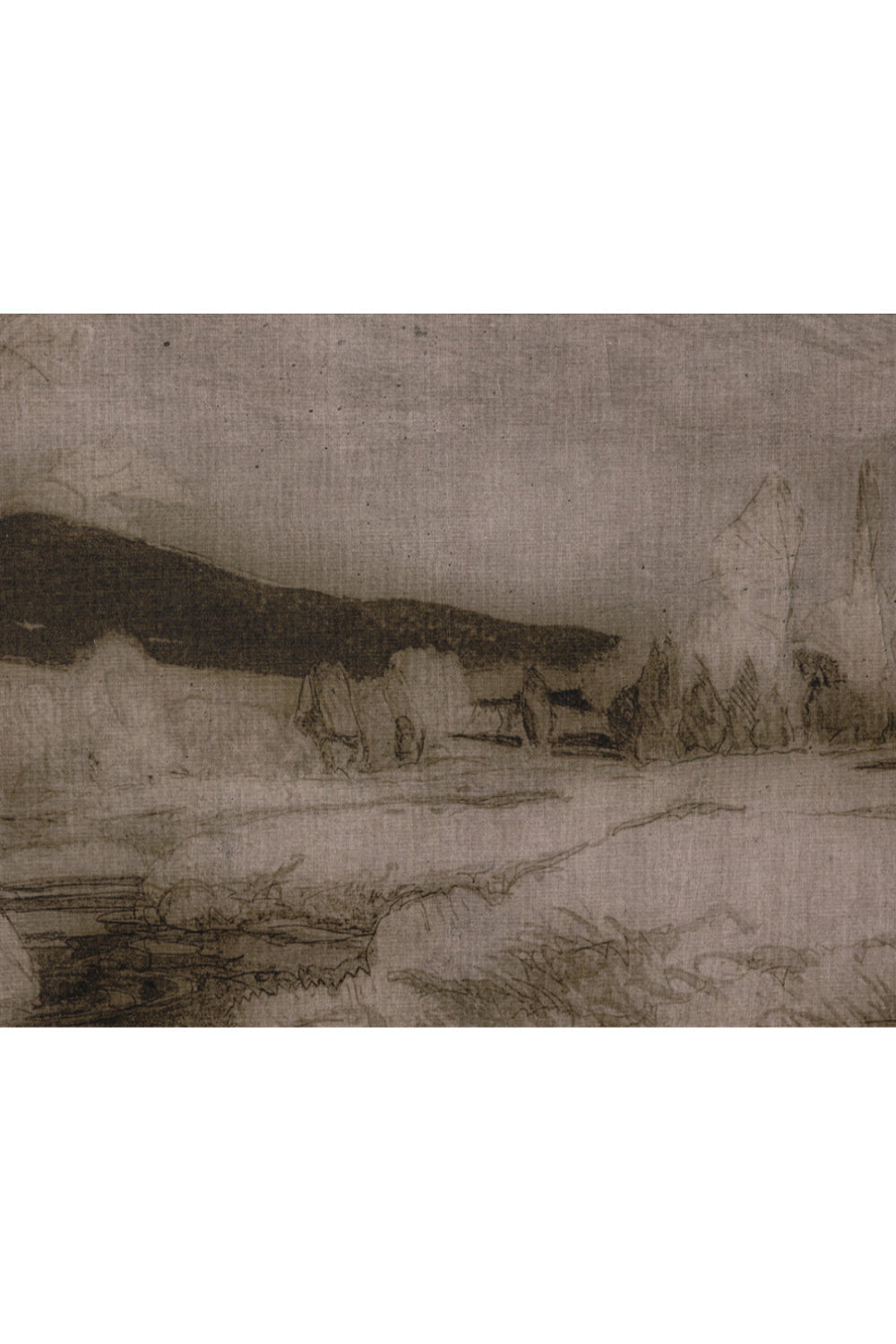 Vintage-Tone Landscape Canvas by Splendido Antique Landscape Art Print