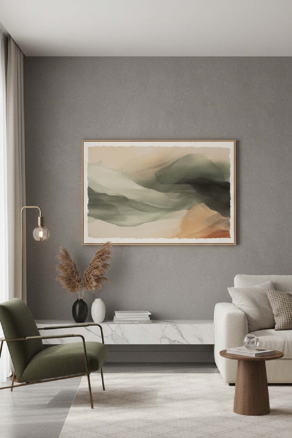 Translucent Abstract Art by Splendido Dream State Art Print, alternate view 2