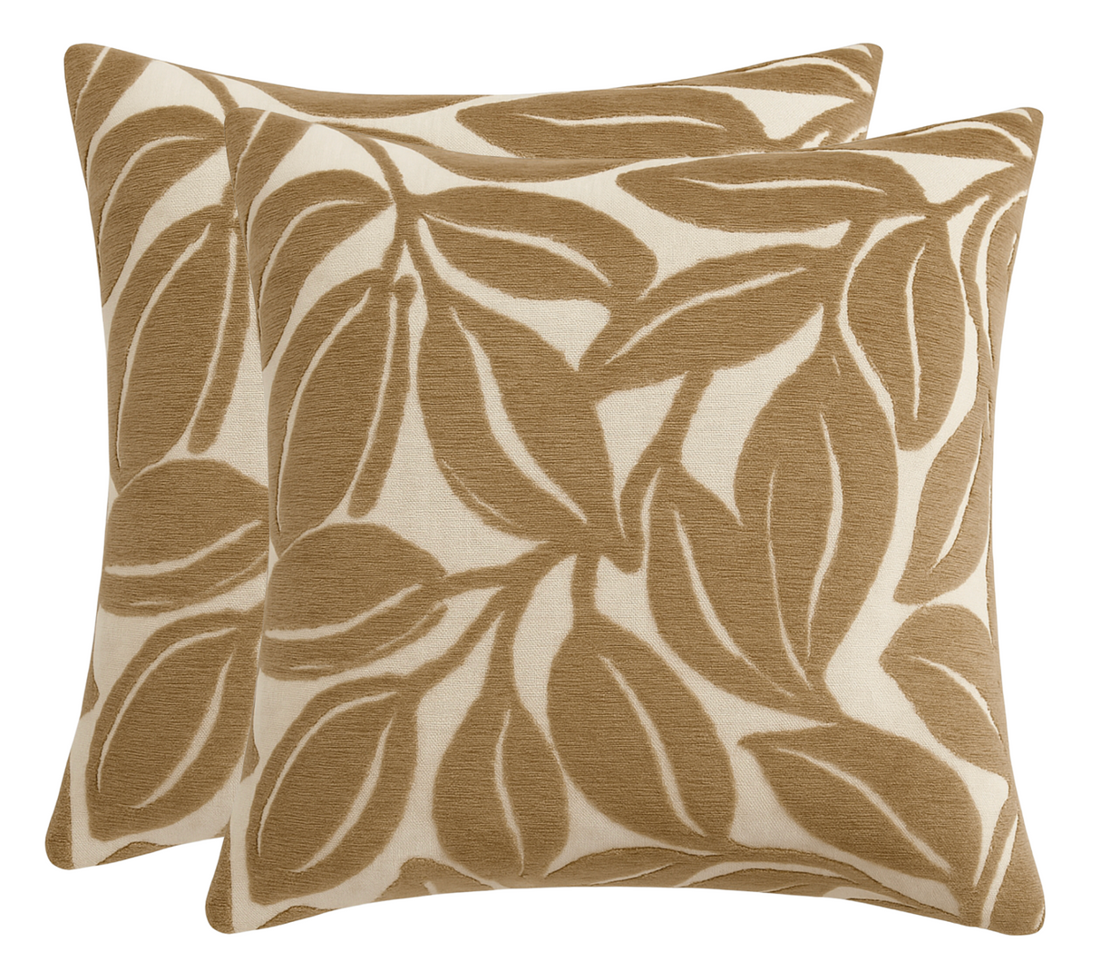 Kona Velvet Pillow Cover in Mocha, Thibaut Pillows