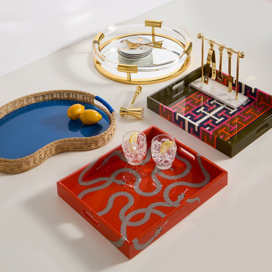 Orange Serpent Tray | Jonathan Adler Eden | Oroa.com