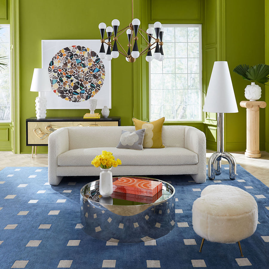 Polished Nickel Floor Lamp | Jonathan Adler Pompidou | Oroa.com