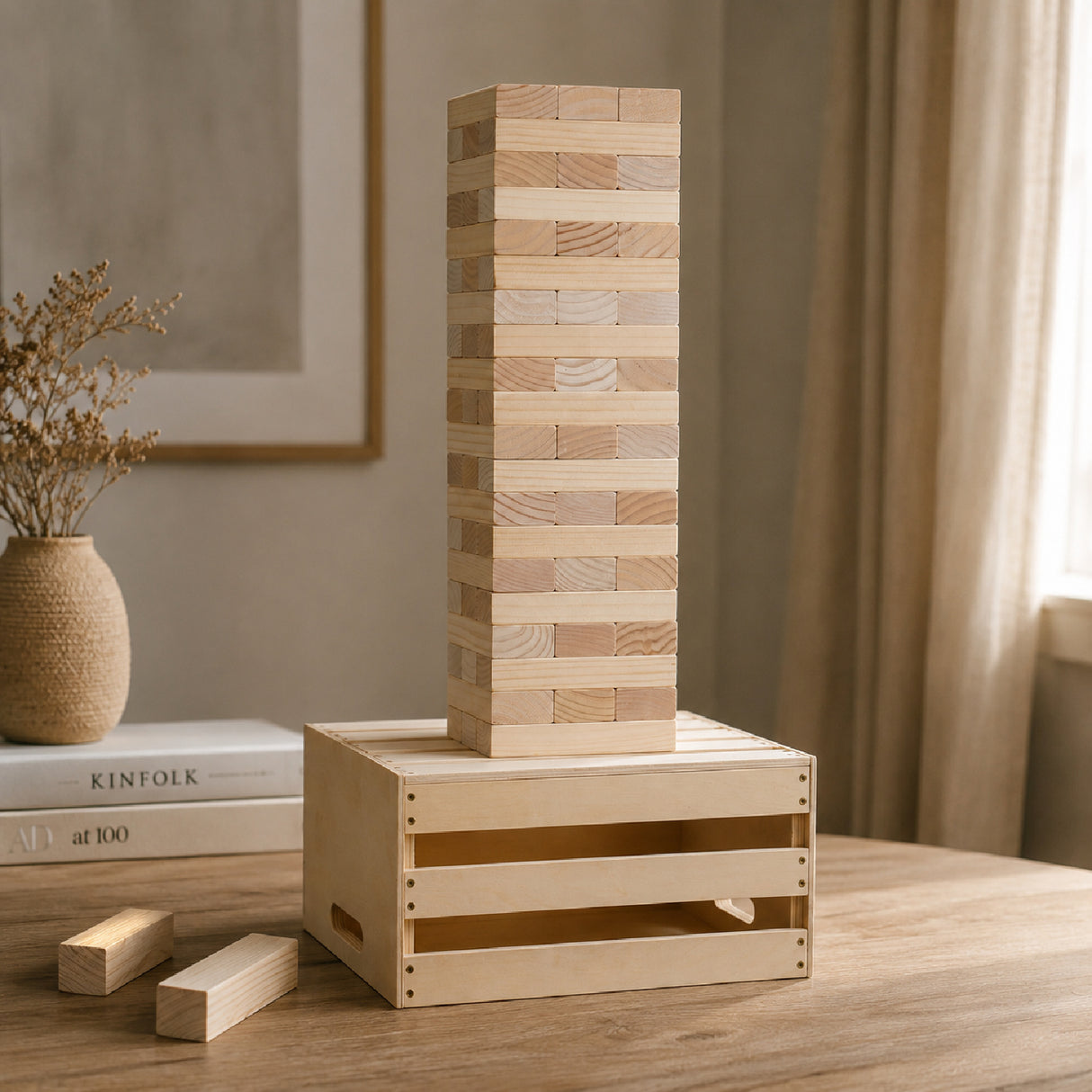 Giant Tumble Tower Blocks Game | OROA Kids