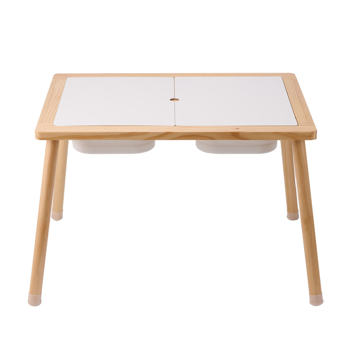 Wooden Kids Sensory Activity Table with Storage Bins | OROA Kids