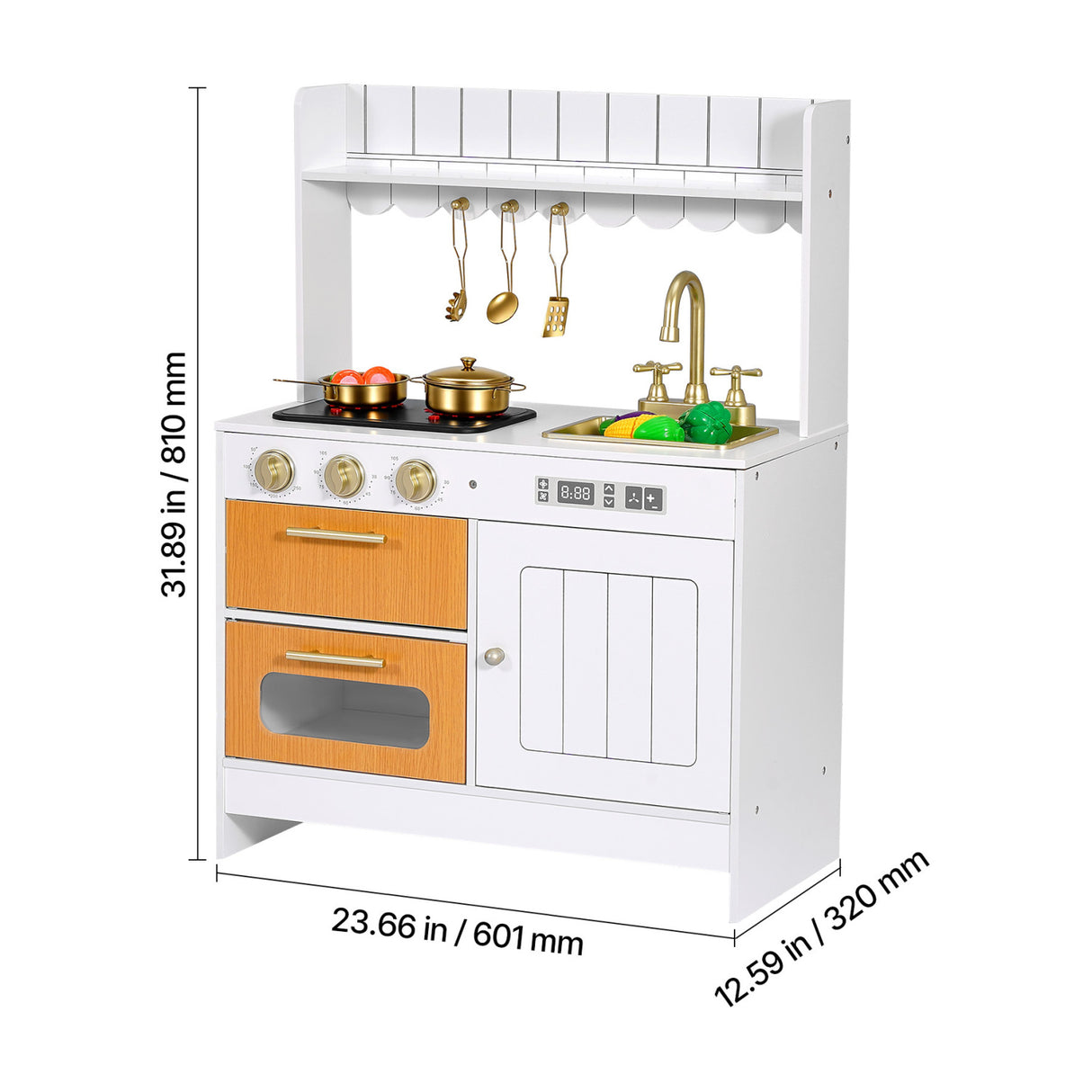 Wooden Kids Play Kitchen Set | OROA Kids