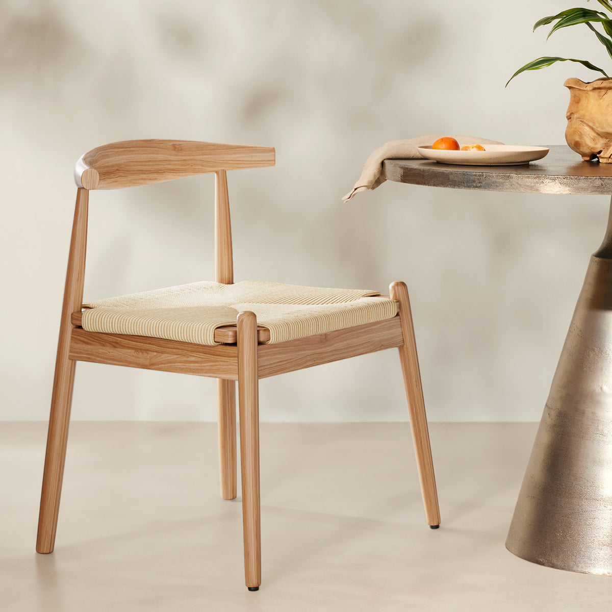 Modern European furniture - Handwoven Dining Chairs (2) - www.oroa.com