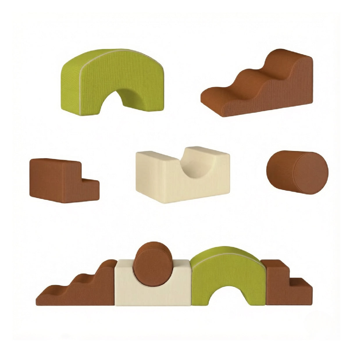 Modular Foam Climbing Set for Toddlers | OROA Kids