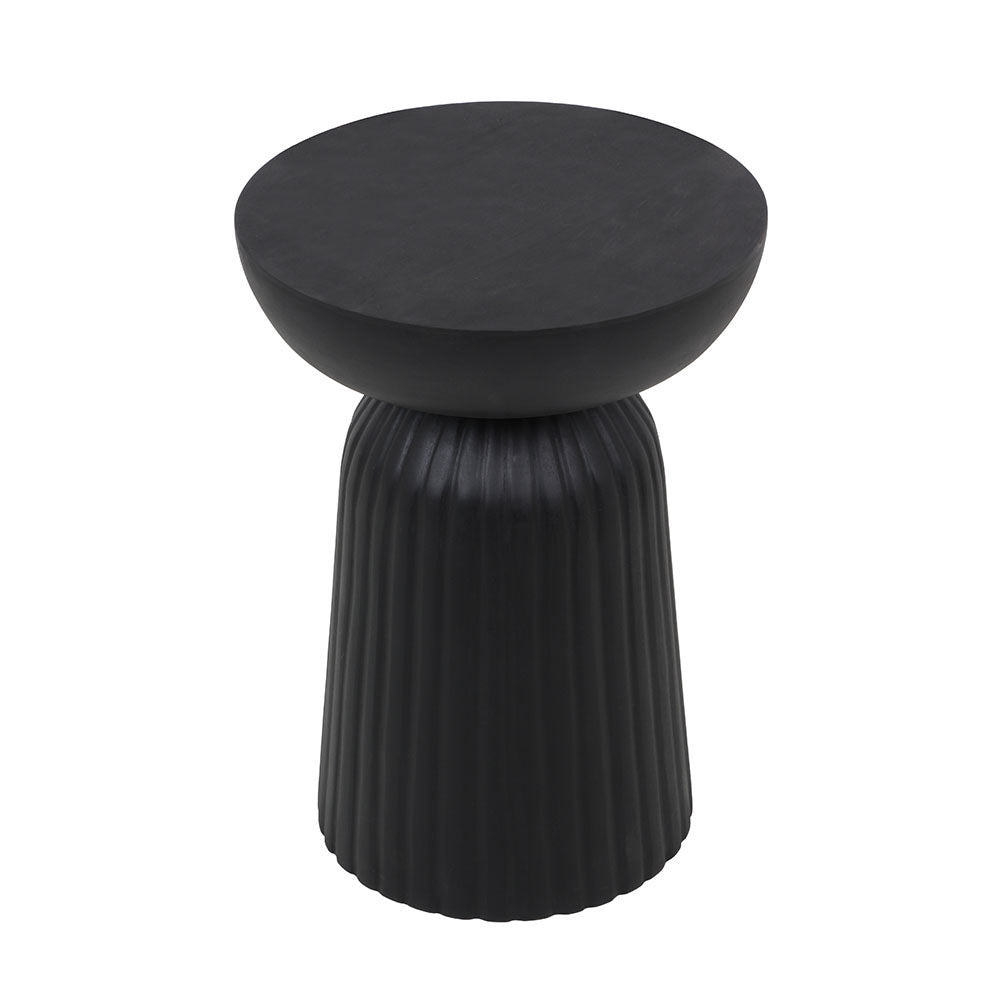 Black Wooden Accent Table - OROA
