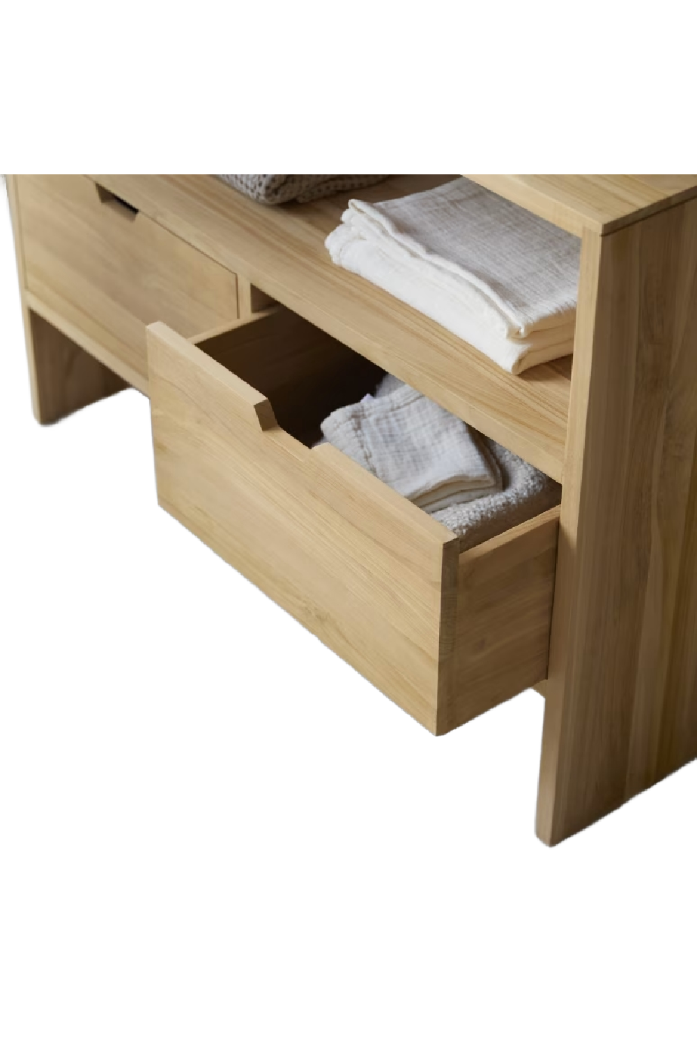 Solid Teak Vanity Unit | Tikamoon Kwarto | OROA.COM