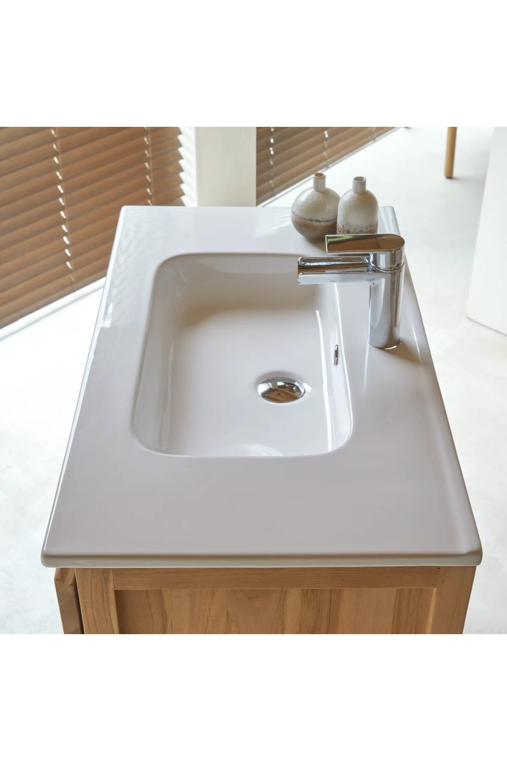 Ceramic Sink Bathroom Cabinet | Tikamoon Edgar