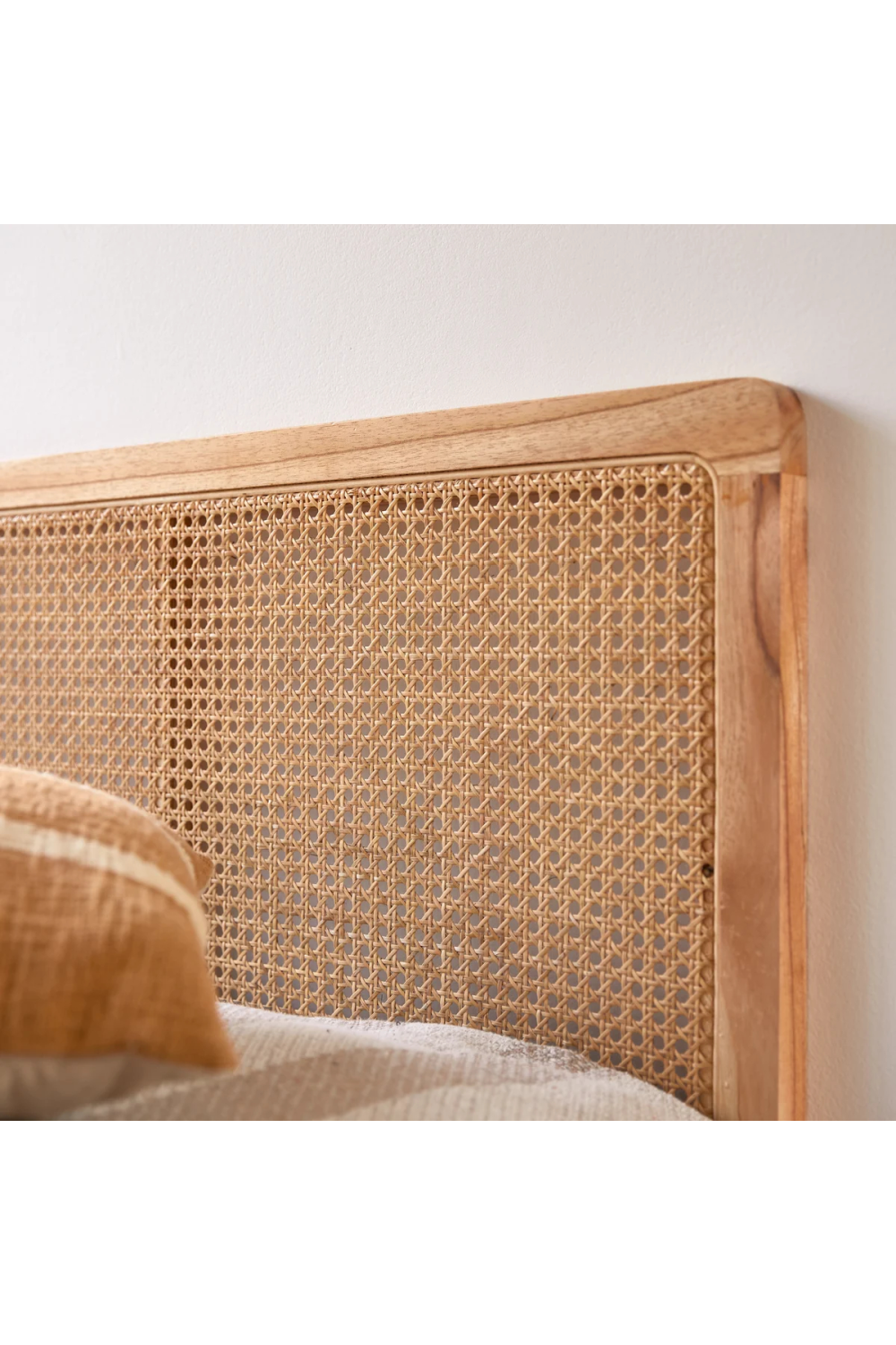 Rattan Canework Single Headboard | Oroa.com