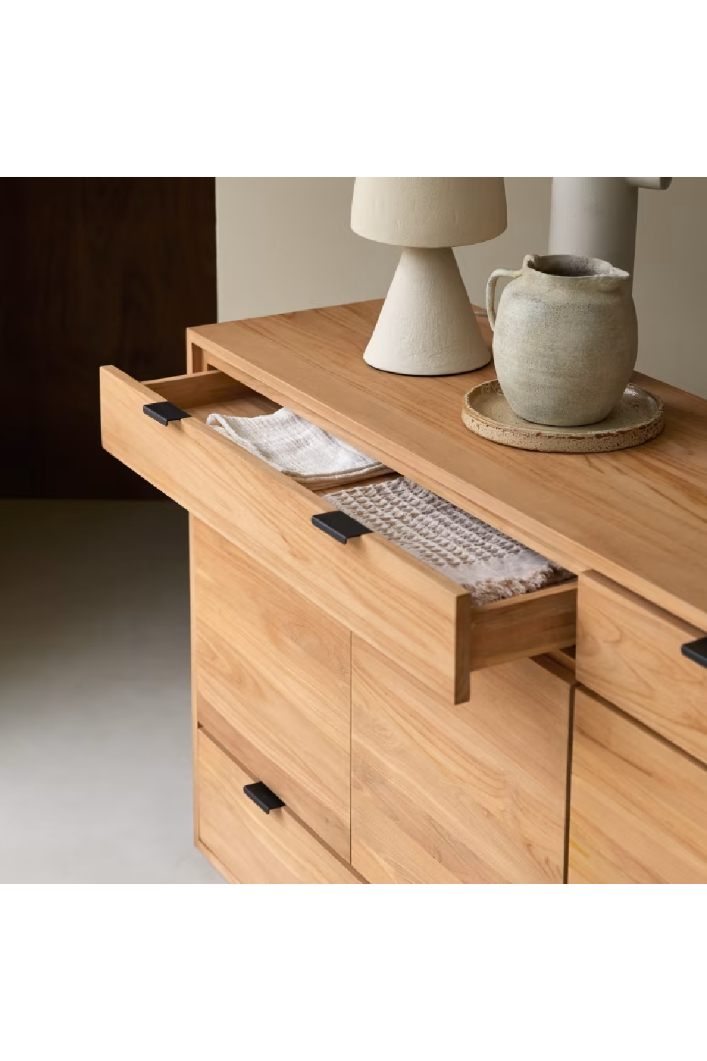 Solid Teak Sideboard | Tikamoon Senson | Oroatrade.com