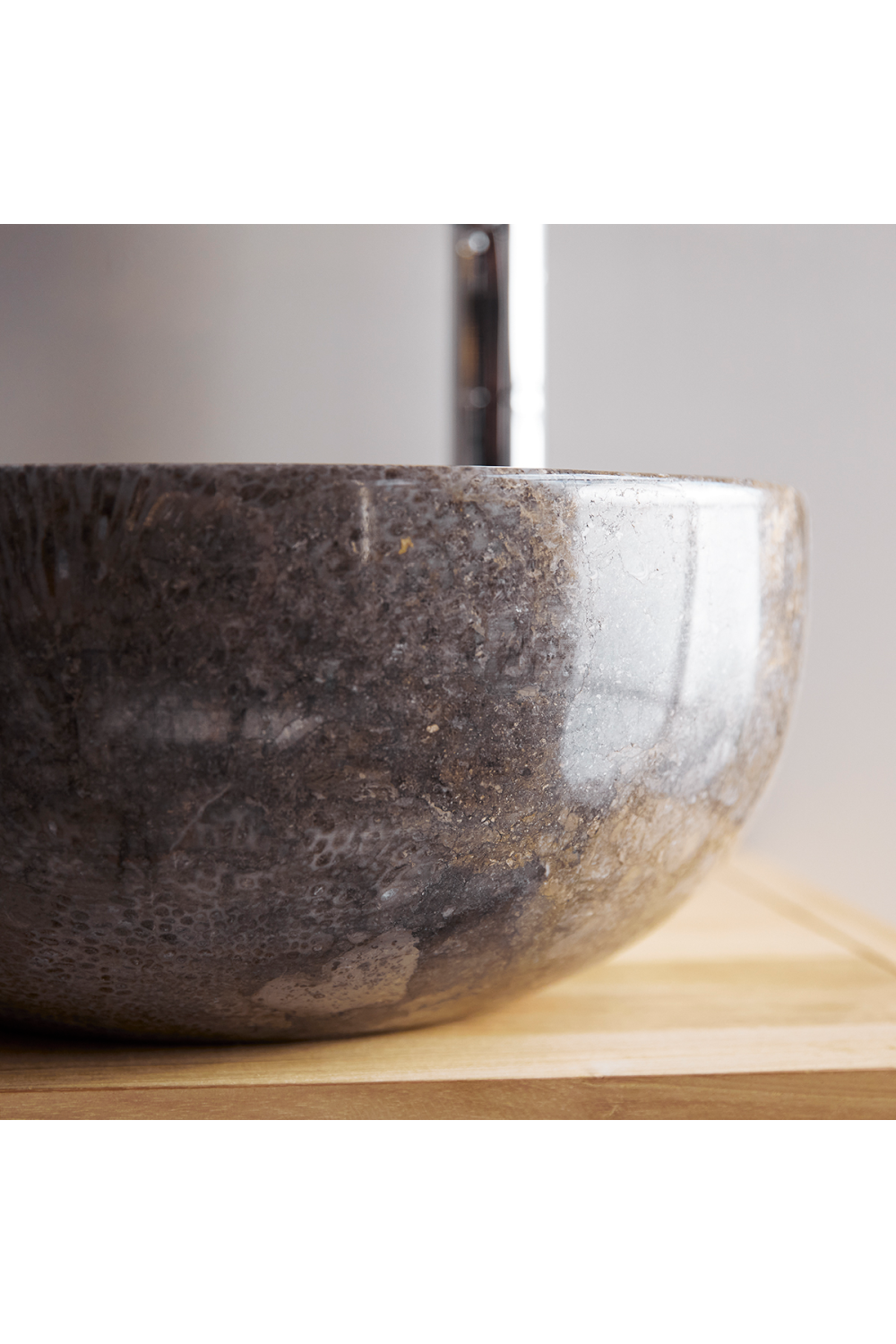 Gray Marble Bathroom Sink | Tikamoon Mia | OROA.COM