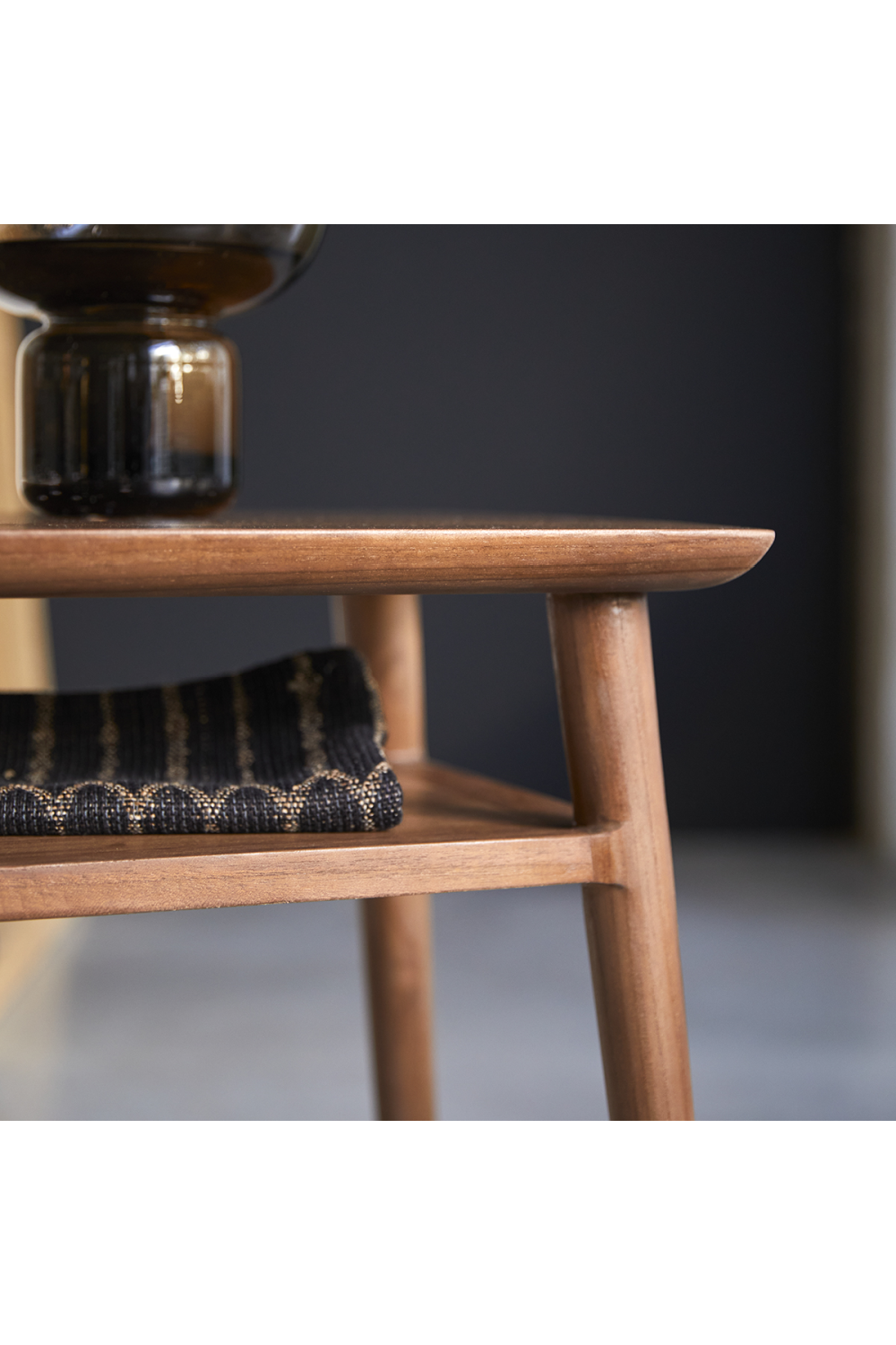 Teak Bedside Table | Tikamoon Vintage | OROA TRADE