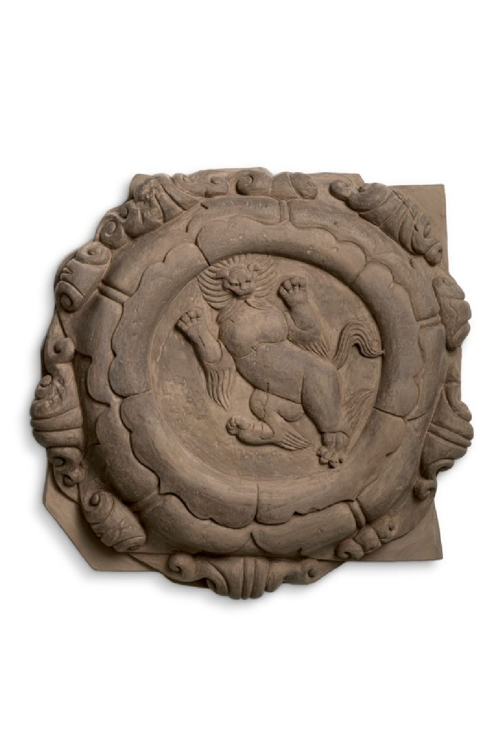 Sandstone Medallion Wall Object Set (2) | The Met x Eichholtz Liao | Oroa.com