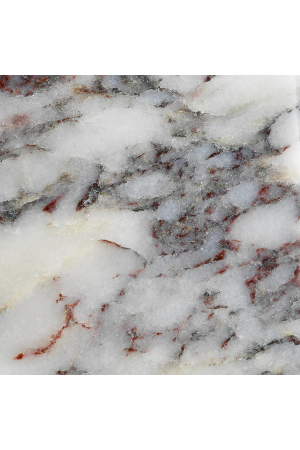 White Marble Pedestal Vase | Eichholtz Bennington | Oroa.com