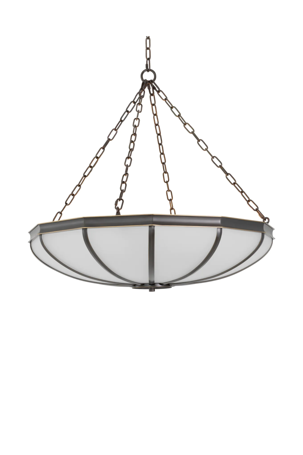 Bronze Framed Glass Chandelier | Met x Eichholtz Jenkin | Oroa.com